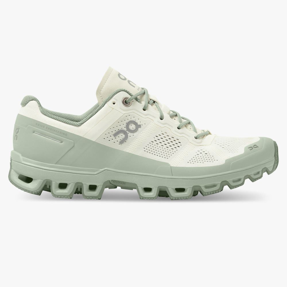 Scarpe Trail Running ON Cloudventure Donna Bianche/Menta IT 70809